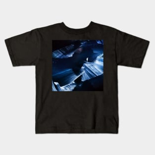 Starscapes Blue Space Art Kids T-Shirt